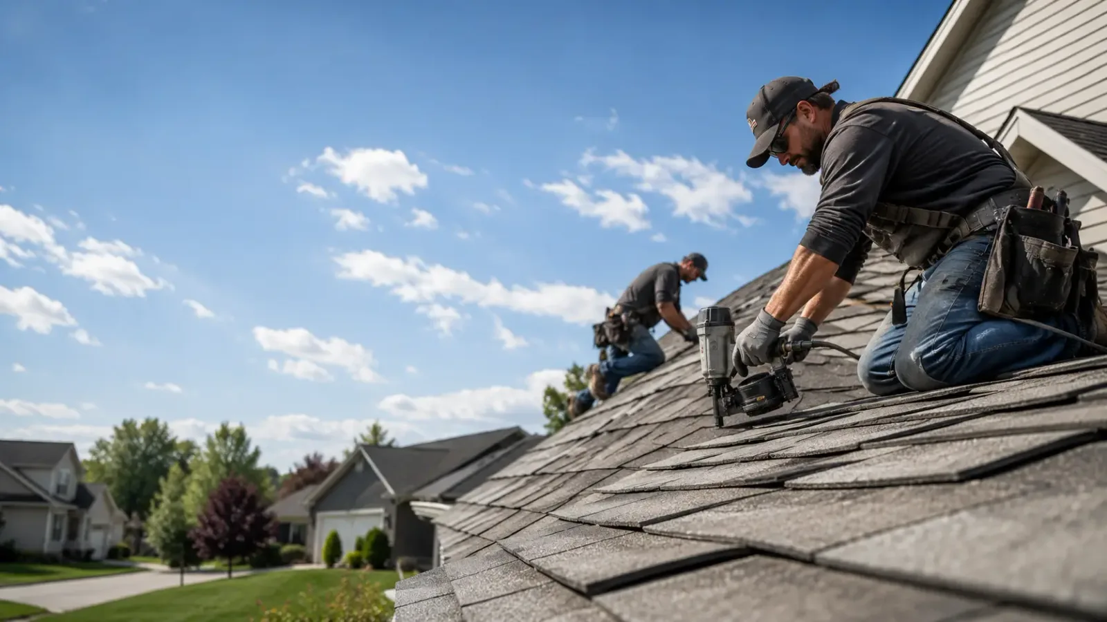 Storm Damage Roof Repair in Salem, IL near me